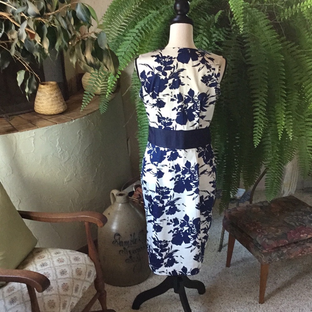 NWT Jet Navy/Ivory Sundress - Picture 2 of 5
